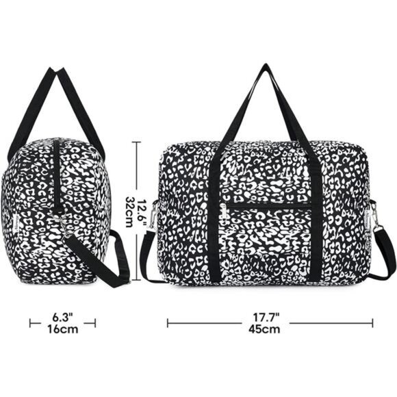 For Spirit Airlines Personal Item Bag 18x14x8 Foldable Travel Duffel Bag Tote - Picture 6 of 8